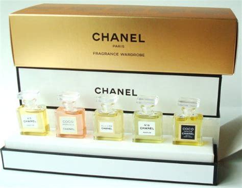 Coco Chanel perfume sample set